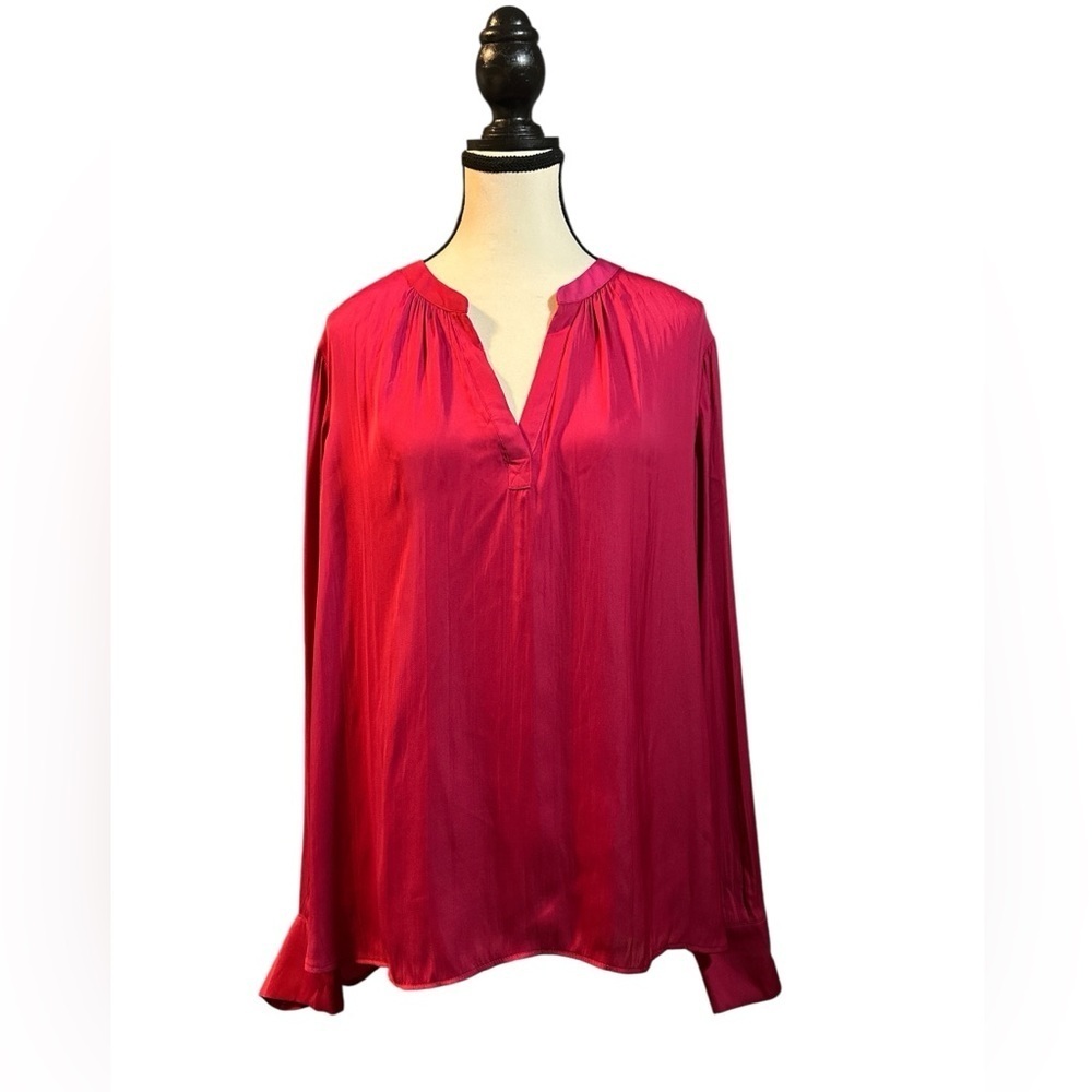 Sanctuary Fuchsia Blouse